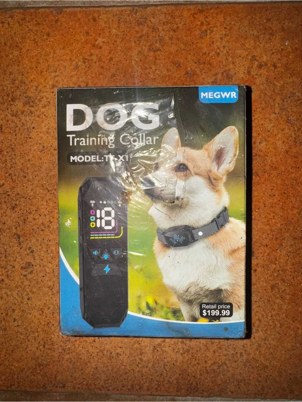 Dog Training Collar in Black - Model TX1